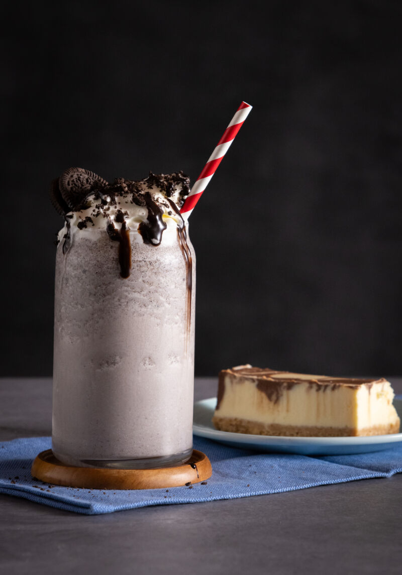 Cold Coffee with Oreo